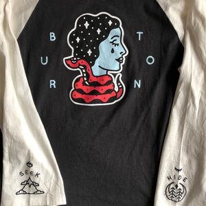 Burton quarter sleeve tee